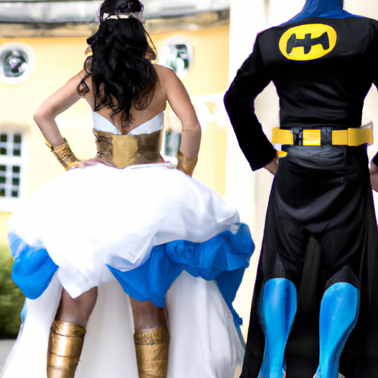 Anke Hempfling verheiratet Batman und Wonder Woman auf Eurer Nerdhochzeit in Thüringen und Bayern!